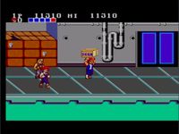 Double Dragon sur Sega Master System
